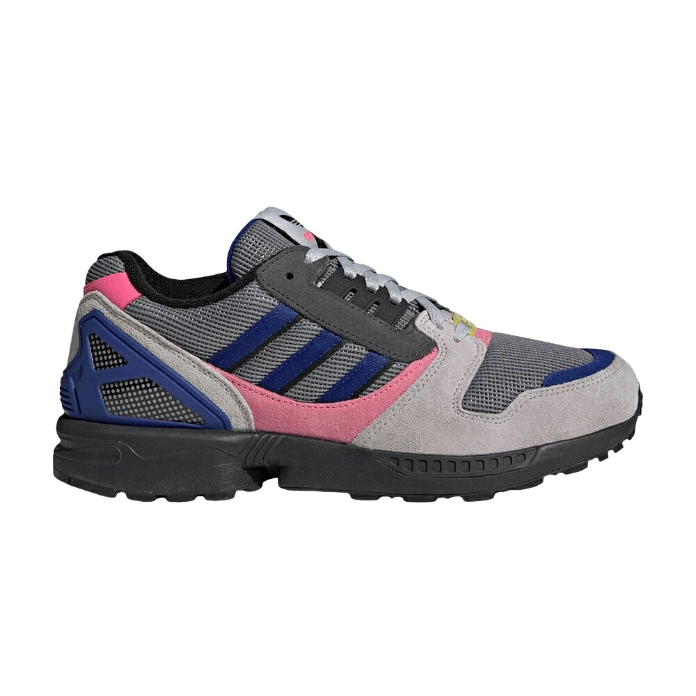 アディダス 青味 青み 薄墨色 薄墨色 \u0027GREY PINK\u0027 スニーカー メンズ ADIDAS ZX 8000 BLUE LUCID / GREY THREE SEMI LUCID BLUE LUCID
