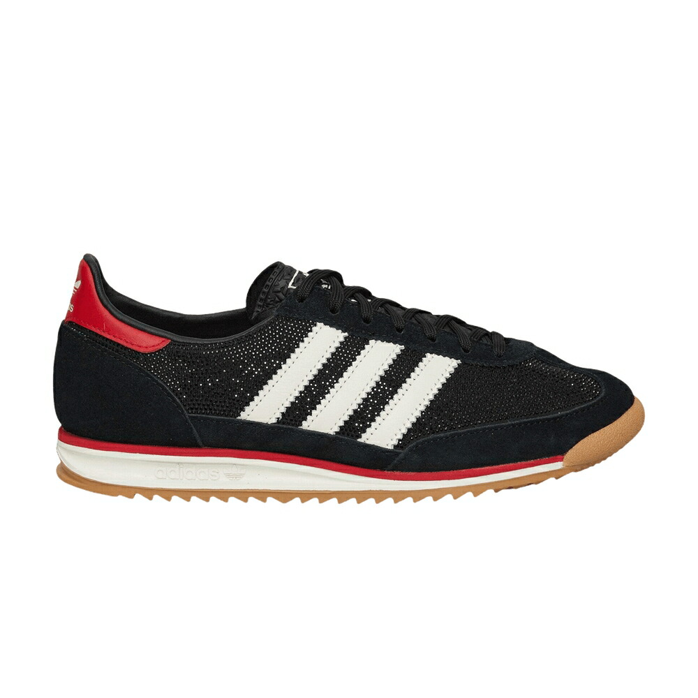 アディダス 白色 ホワイト コア 黒色 ブラック 'BLACK SCARLET' スニーカー レディース ADIDAS WMNS SL72 OG OFF WHITE BETTER / CORE BLACK OFF WHITE BETTER