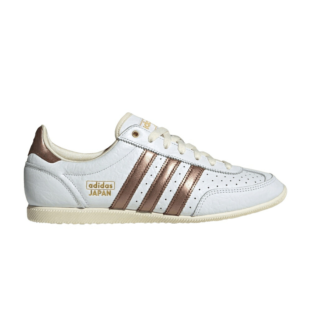アディダス 白色 ホワイト 茶色 ブラウン クリーム CLOUD BROWN スニーカー メンズ ADIDAS JAPAN WHITE PRELOVED / CLOUD WHITE PRELOVED BROWN CREAM