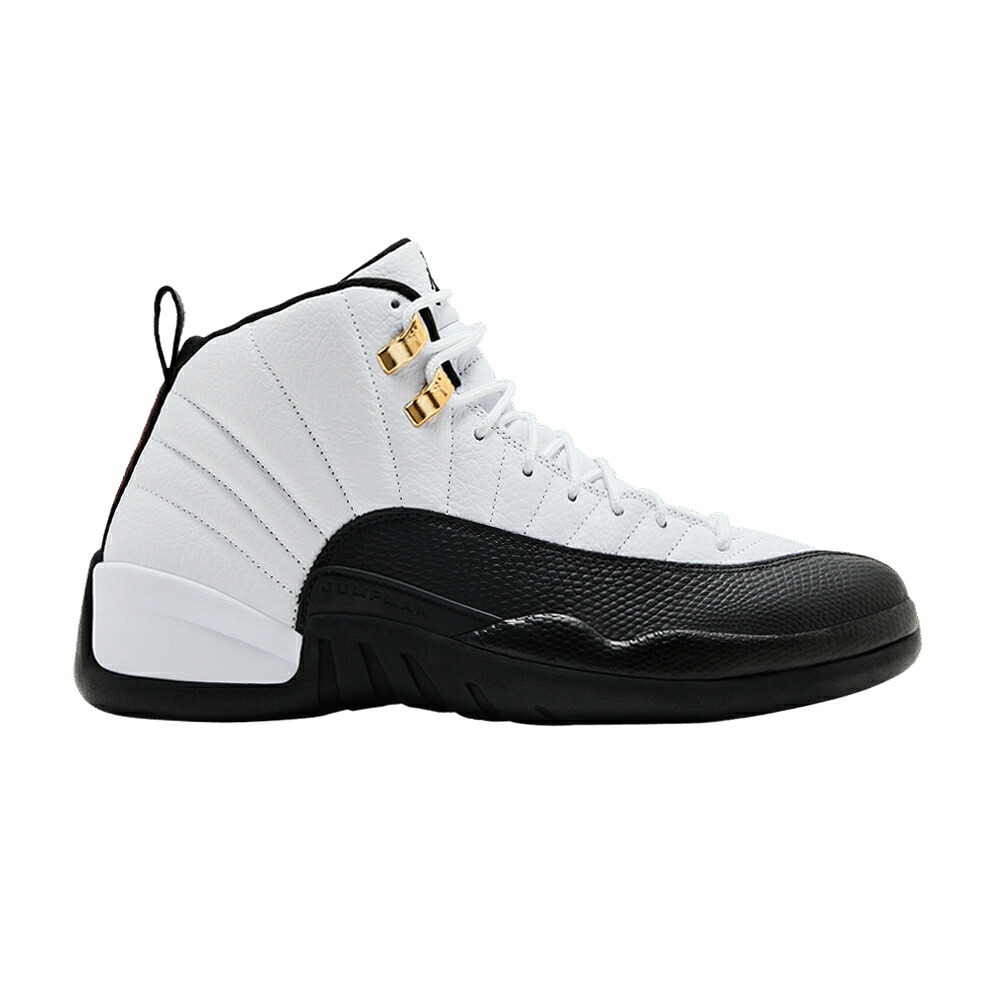 ナイキ 白いこと 白いこと 黒いこと 黒いこと エアジョーダン \u0027TAXI\u0027 スニーカー メンズ AIR JORDAN AIR JORDAN 12 RETRO 2025 / WHITE BLACK TAXI