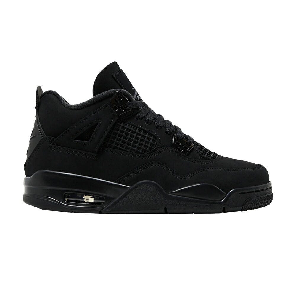 ナイキ 黒色 ブラック エアジョーダン 'BLACK CAT' ジュニア キッズ AIR JORDAN AIR JORDAN 4 RETRO GS 2025 / BLACK LIGHT GRAPHITE BLACK ベビー マタニティ スニーカー