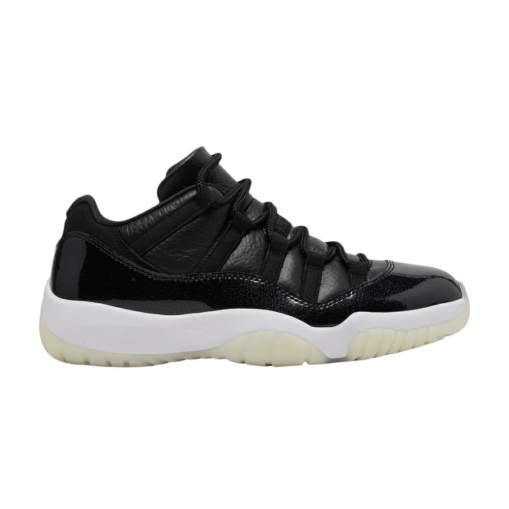 ナイキ 黒色 ブラック 赤 レッド 白色 ホワイト エアジョーダン 7210 スニーカー メンズ AIR JORDAN AIR JORDAN 11 RETRO LOW 72-10 / BLACK GYM RED WHITE SAIL