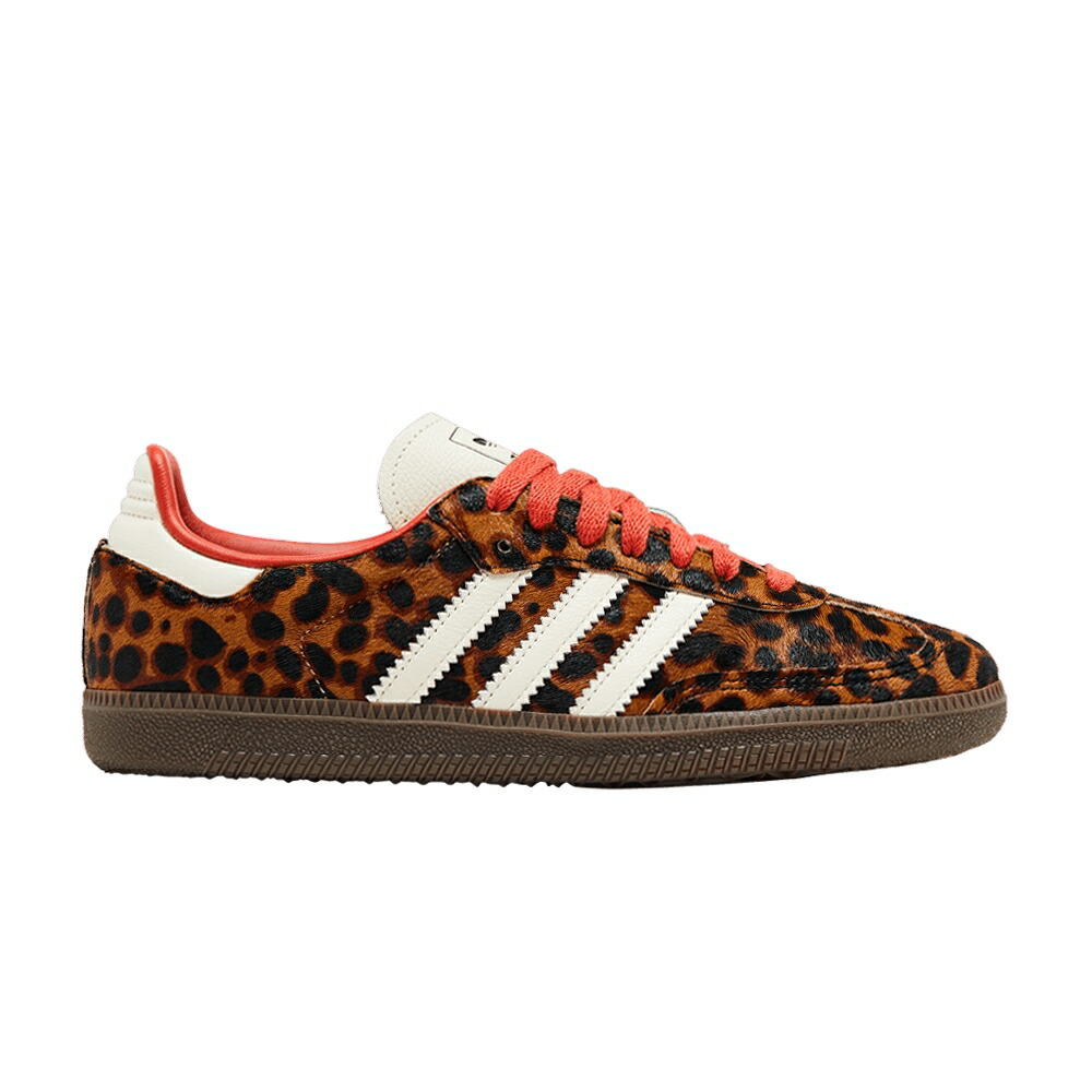 アディダス サンバ 中核グループ 黒いこと 黒いこと 赤 赤いこと 皮膚軟化剤 \u0027CHEETAH RED\u0027 スニーカー レディース ADIDAS WMNS SAMBA OG PACK - PRELOVED / CORE BLACK PRELOVED RED CREAM
