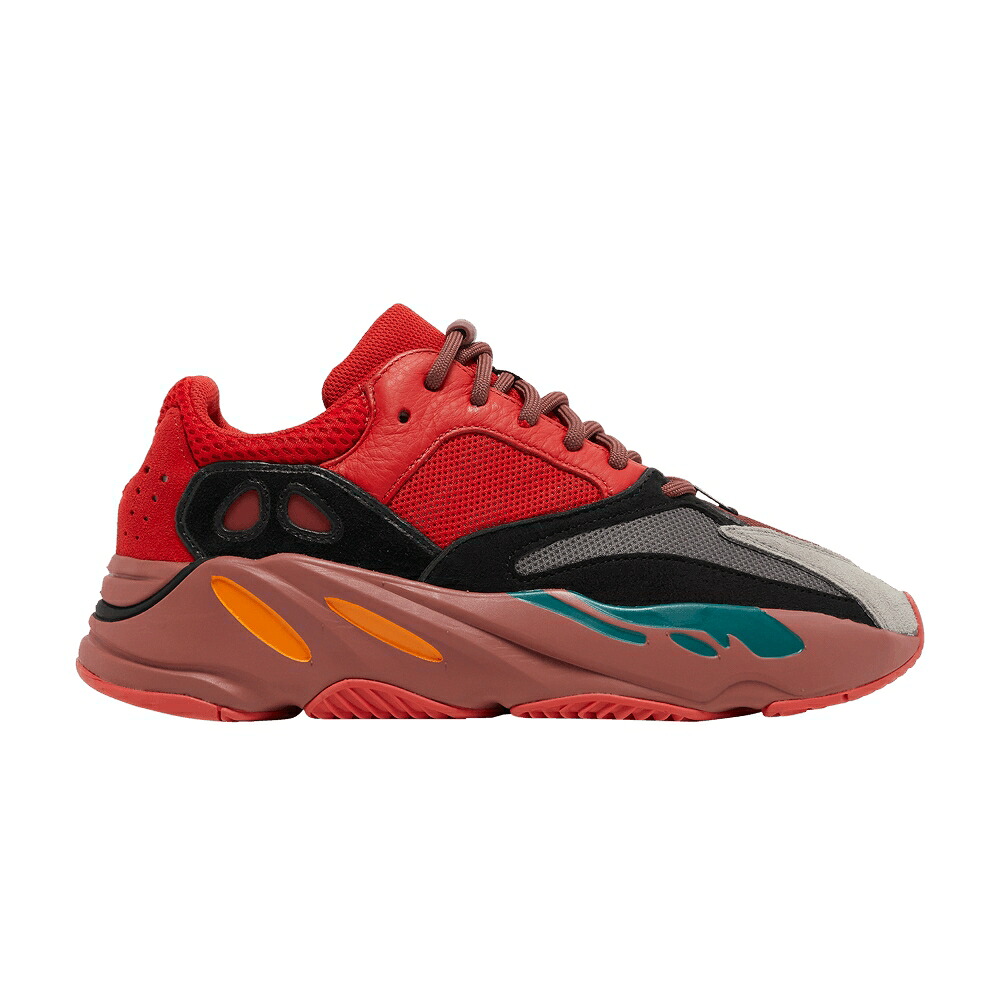 アディダス ブースト 赤 赤いこと \u0027HIRES RED\u0027 スニーカー メンズ ADIDAS YEEZY BOOST 700 \u0027HI-RES / HI RES RED HI RES RED HI RES RED スニーカー-メンズ靴