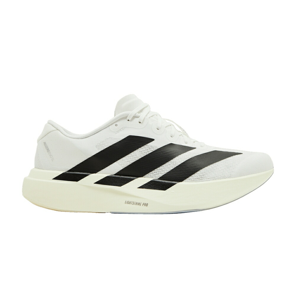 アディダス アディゼロ 白色 ホワイト コア 黒色 ブラック WHITE BLACK スニーカー メンズ ADIDAS ADIZERO EVO SL / CLOUD WHITE CORE BLACK CLOUD