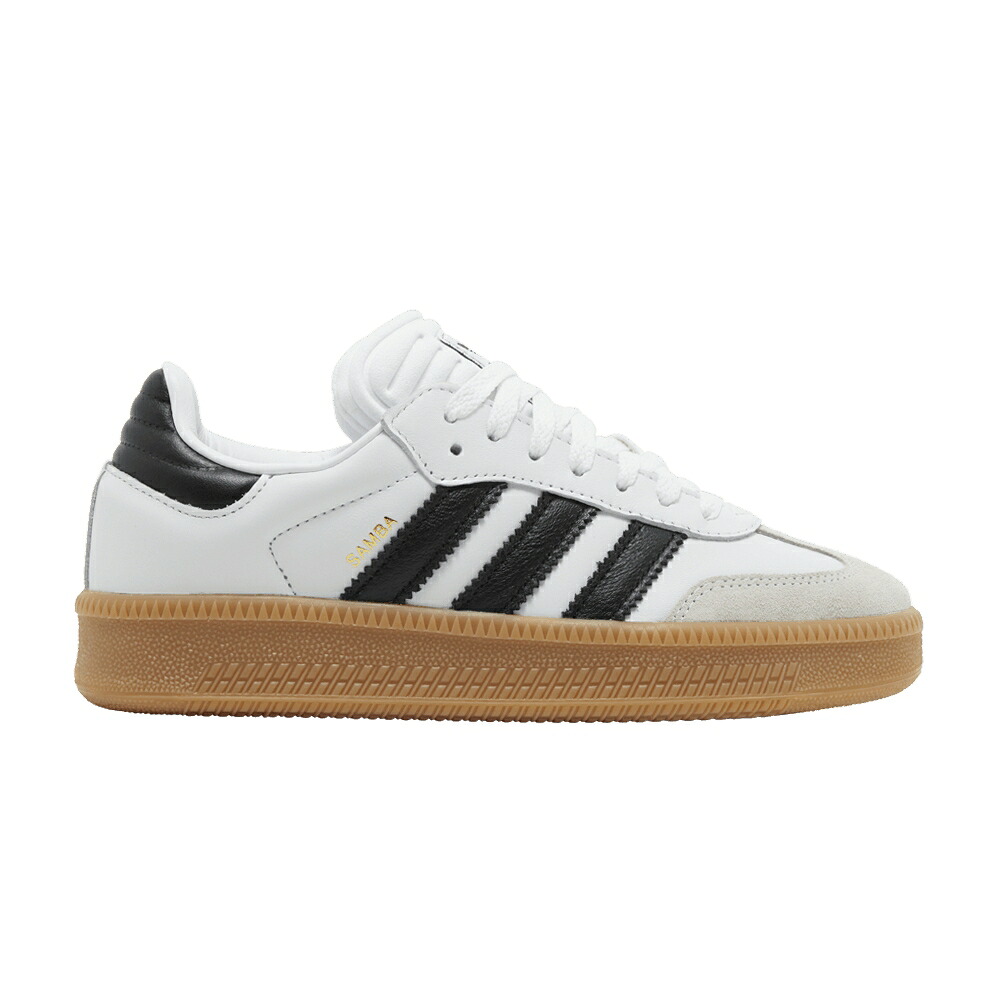 アディダス サンバ 黒色 ブラック 白色 ホワイト コア 'WHITE GUM' スニーカー メンズ ADIDAS SAMBA XLG J BLACK / CLOUD WHITE CORE BLACK GUM
