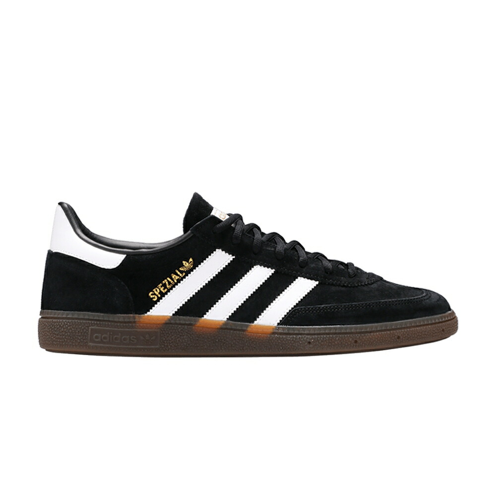 アディダス ハンドボール スペシアル コア 黒色 ブラック 白色 ホワイト BLACK GUM スニーカー メンズ ADIDAS HANDBALL SPEZIAL / CORE BLACK CLOUD WHITE GUM