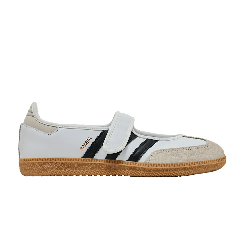 アディダス サンバ 黒いこと 黒いこと 白いこと 白いこと 中核グループ \u0027WHITE GUM\u0027 スニーカー レディース ADIDAS WMNS SAMBA JANE BLACK / FOOTWEAR WHITE ALUMINA CORE