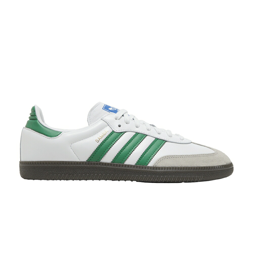 アディダス サンバ 白いこと 白いこと 緑 緑であること \u0027WHITE GREEN\u0027 スニーカー メンズ ADIDAS SAMBA OG / CLOUD WHITE GREEN SUPPLIER