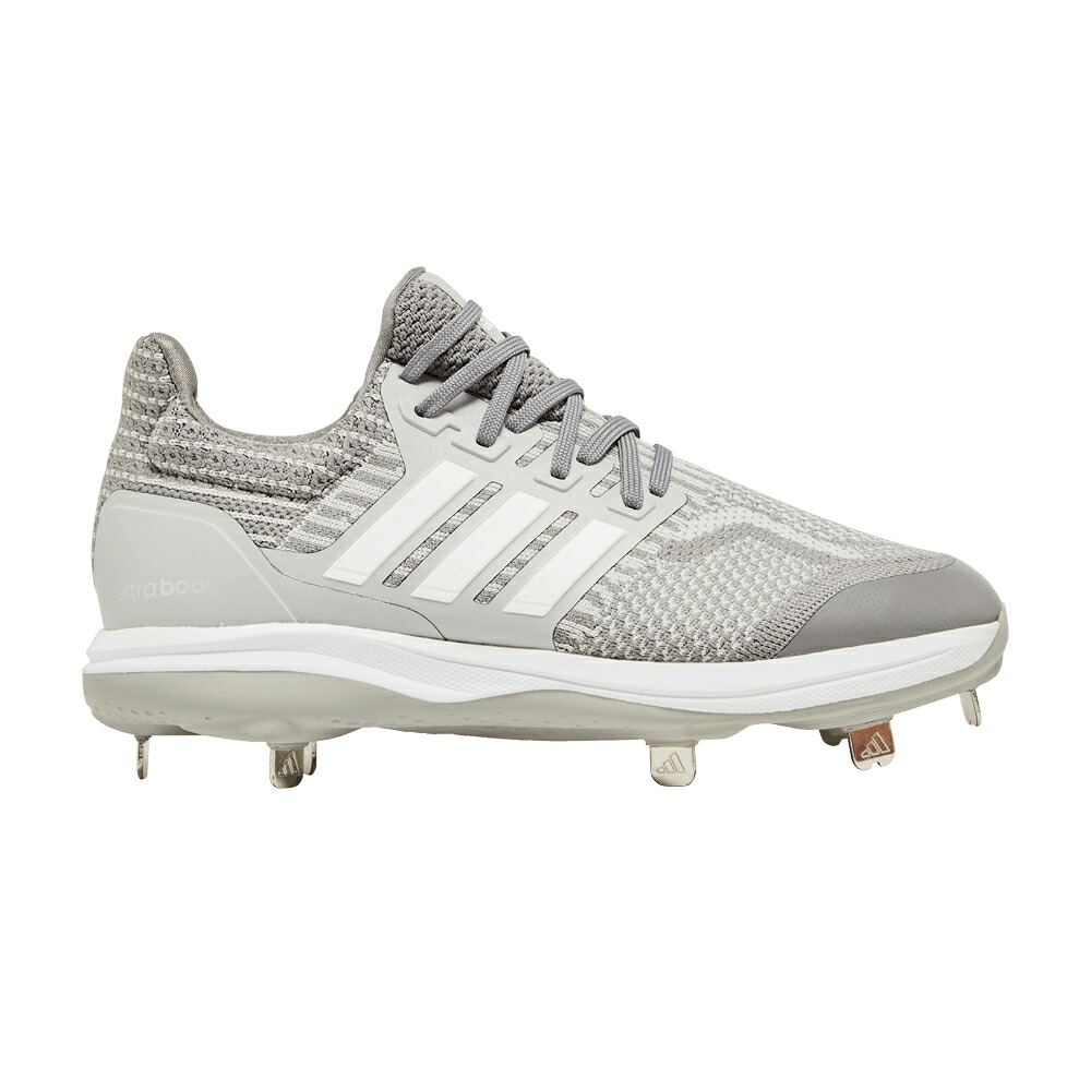 アディダス 薄墨色 薄墨色 白いこと 白いこと 5.0 \u0027GREY WHITE\u0027 スニーカー メンズ ADIDAS ULTRABOOST デオキシリボ核酸 CLEAT / GREY THREE CLOUD WHITE GREY TWO 靴-スニーカー-メンズ靴