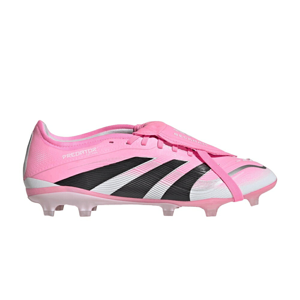 アディダス プレデター プロ ピンク コア 黒色 ブラック 白色 ホワイト 'MIAMI' スニーカー メンズ ADIDAS DAVID BECKHAM X PREDATOR PRO FOLDOVER TONGUE FG / BEAM PINK CORE BLACK CLOUD WHITE