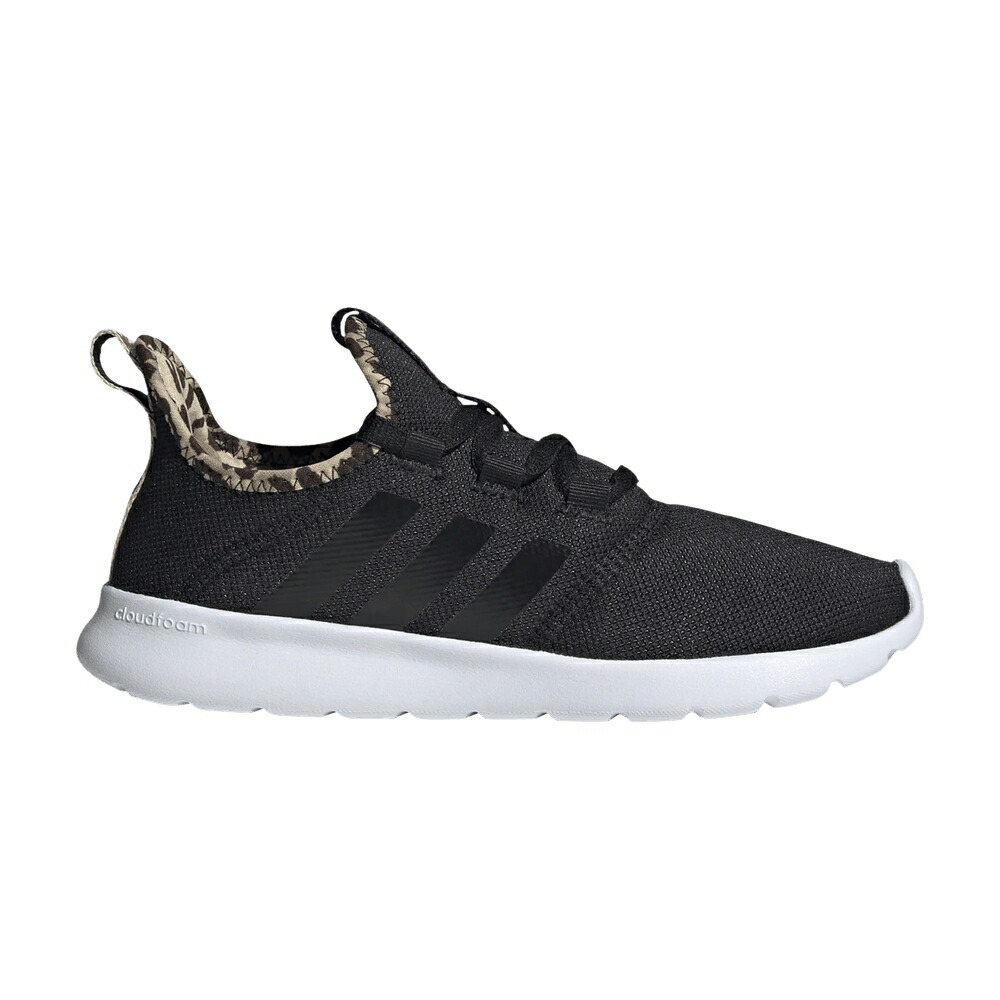 アディダス ピュア コア 黒色 ブラック 2.0 BLACK BEIGE スニーカー レディース ADIDAS WMNS CLOUDFOAM PURE SANDY / CORE BLACK CORE BLACK SANDY