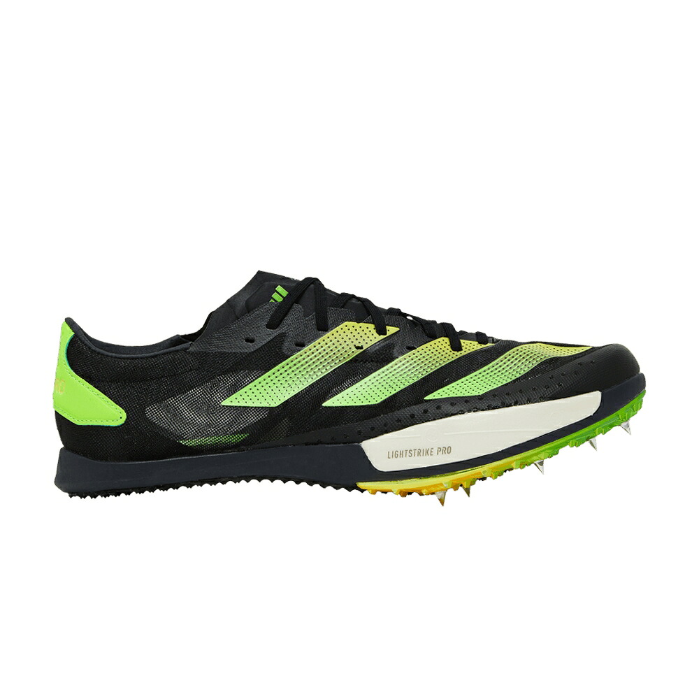 アディダス アディゼロ 中核グループ 黒いこと 黒いこと 黄味がかった 黄色 \u0027BLACK GREEN\u0027 スニーカー メンズ ADIDAS ADIZERO AMBITION SOLAR / CORE BLACK BEAM YELLOW SOLAR