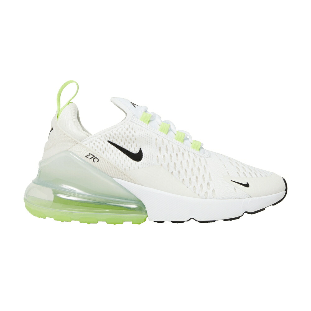 ナイキ マックス 白色 ホワイト 緑 グリーン エアマックス 'WHITE GREEN' スニーカー レディース NIKE WMNS AIR MAX 270 GHOST / WHITE LIGHT BONE GHOST GREEN|スニケス