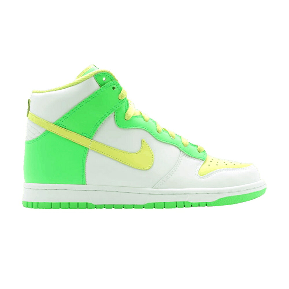 ナイキ ダンク ハイ プレミアム 白色 ホワイト ダンクハイ スニーカー メンズ NIKE DUNK HIGH PREMIUM / WHITE LEMON CHIFFON RADIANT｜スニケス