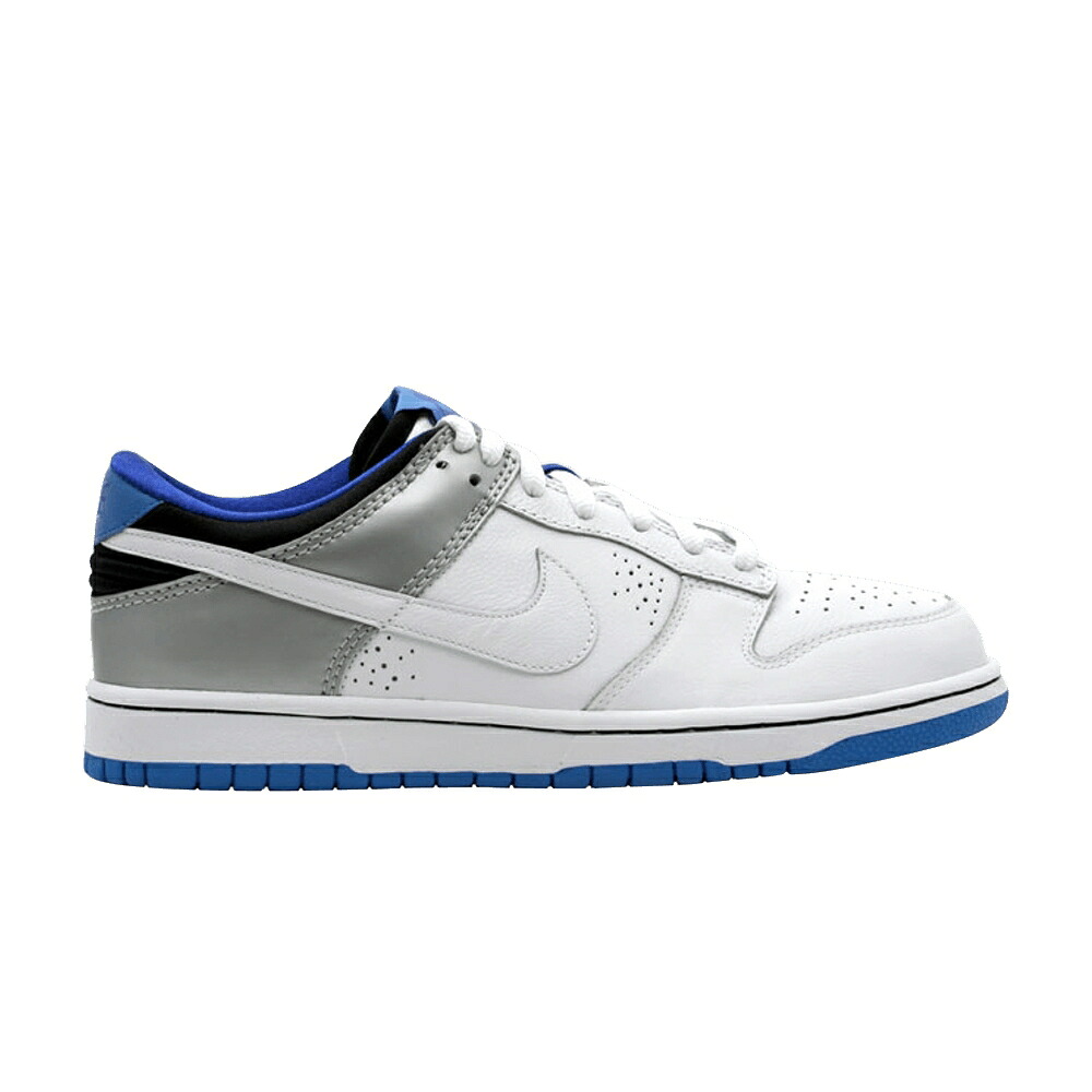 ナイキ ダンク プレミアム 白色 ホワイト 銀色 シルバー ダンクロー 'JORDAN PACK' スニーカー メンズ NIKE DUNK LOW PREMIUM / WHITE WHITE METALLIC SILVER|スニケス
