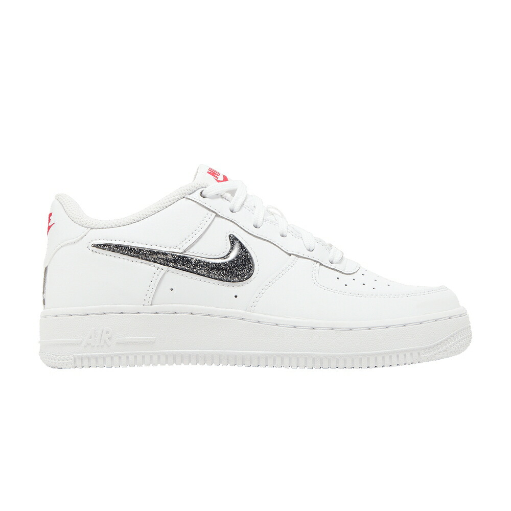 ナイキ 白色 ホワイト 銀色 シルバー エアフォース WHITE BLACK ジュニア キッズ NIKE AIR FORCE 1 LV8 GS / WHITE VERY BERRY METALLIC SILVER ベビー マタニティ スニーカー
