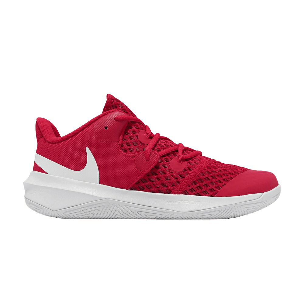 ナイキ ズーム コート 赤 レッド 白色 ホワイト 'UNIVERSITY RED' スニーカー メンズ NIKE ZOOM HYPERSPEED COURT / UNIVERSITY RED WHITE|スニケス
