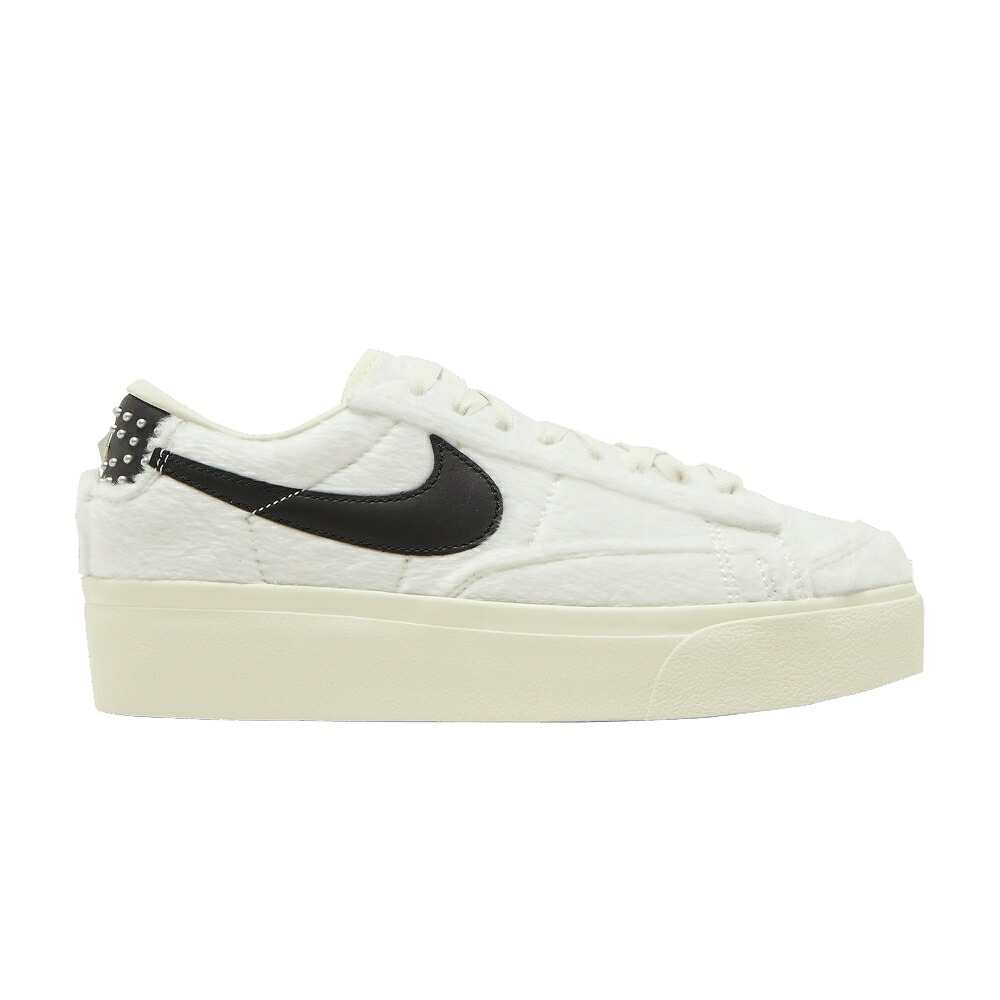 ナイキ ブレイザー 黒いこと 黒いこと \u0027CULTURE DAY\u0027 スニーカー レディース NIKE WMNS BLAZER LOW PLATFORM / SAIL BLACK CASHMERE
