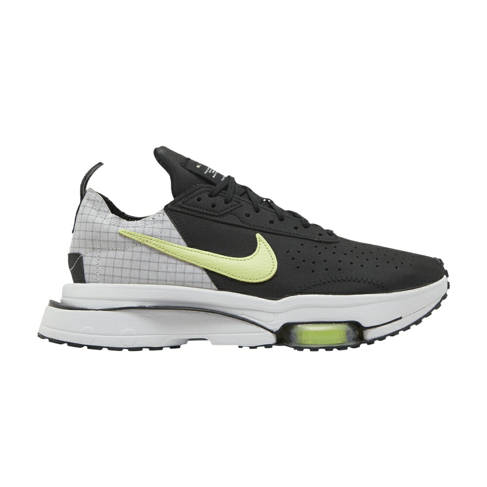 ナイキ 黒色 ブラック 白色 ホワイト BLACK TWIST スニーカー メンズ NIKE AIR ZOOM-TYPE FUSE LIGHT LEMON / BLACK LIGHT LEMON TWIST WHITE