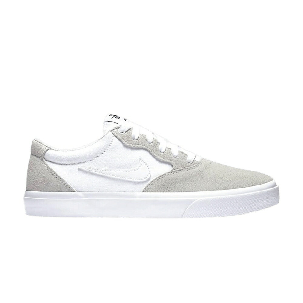ナイキ エスビー 白色 ホワイト GREY WHITE スニーカー メンズ NIKE CHRON SOLARSOFT SB / WHIT WHITE WHITE