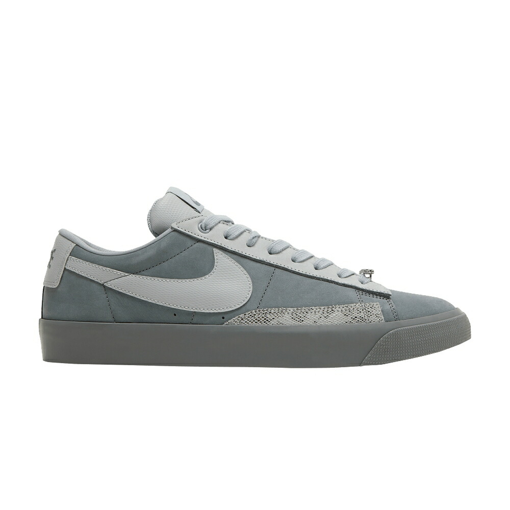 ナイキ ブレイザー エスビー 冷やりとした 薄墨色 薄墨色 \u0027COOL GREY\u0027 スニーカー メンズ NIKE FORTY PERCENT AGAINST RIGHTS X BLAZER LOW SB / COOL GREY WOLF GREY