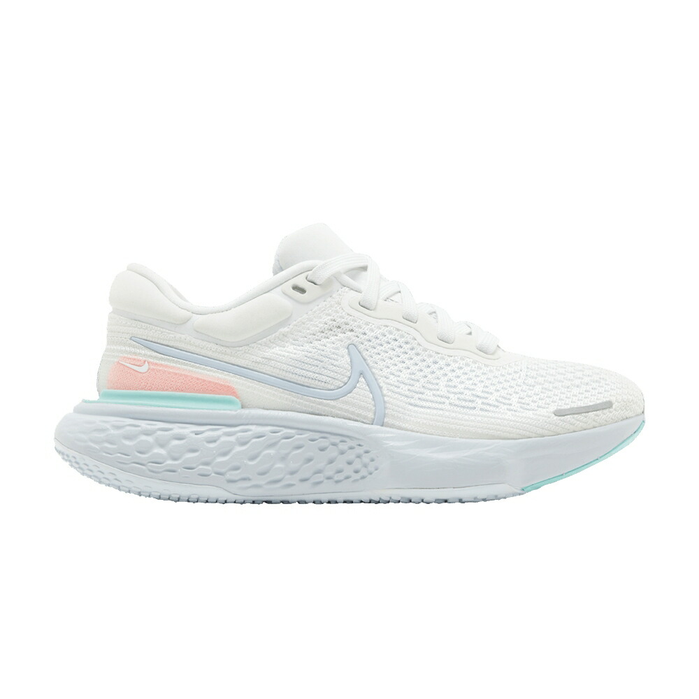 ナイキ ラン フライニット ダイナミック 白色 ホワイト WHITE TURQUOISE スニーカー レディース NIKE WMNS ZOOMX INVINCIBLE RUN FLYKNIT DYNAMIC / WHITE DYNAMIC TURQUOISE LAVA