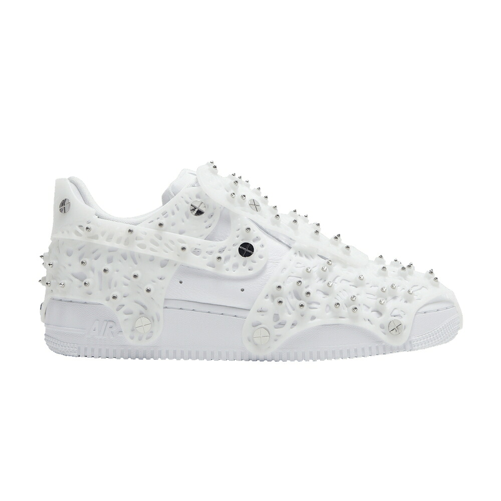 ナイキ 白いこと 白いこと 空軍 \u0027WHITE\u0027 スニーカー レディース NIKE SWAROVSKI X WMNS AIR FORCE 1 LXX / WHITE WHITE WHITE
