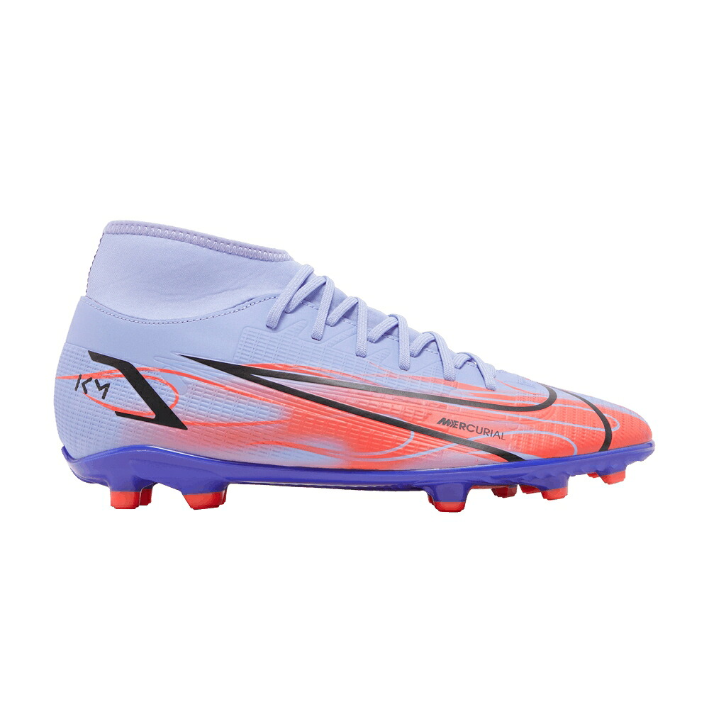 ナイキ 野球クラブ 藍色 インディゴ 張り裂ける \u0027FLAMES\u0027 スニーカー メンズ NIKE KYLIAN MBAPP X MERCURIAL SUPERFLY 8 CLUB MG / LIGHT THISTLE INDIGO BURST 靴-メンズ靴