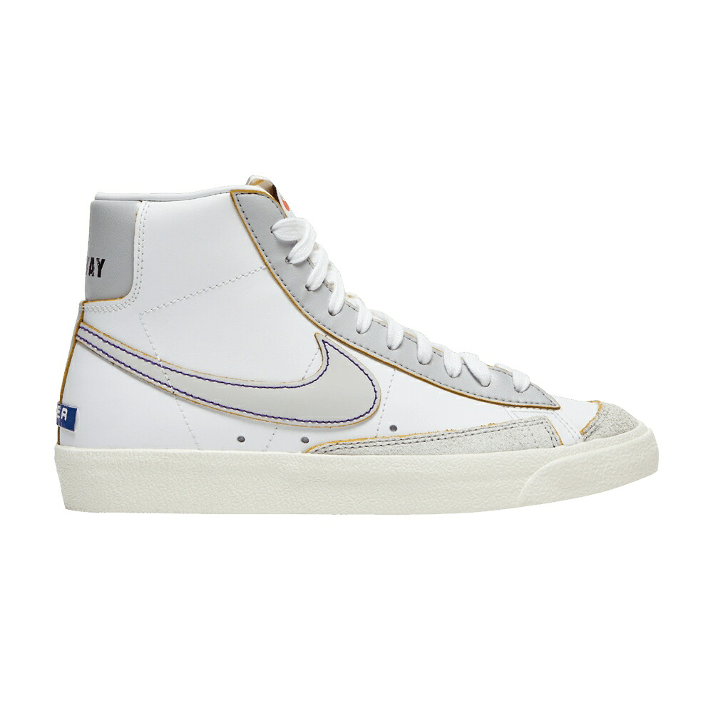 ナイキ ブレイザー ミッド 白色 ホワイト 紫 パープル '77 'THE WAY' スニーカー レディース NIKE WMNS BLAZER MID NEW / WHITE FIERCE PURPLE VARSITY