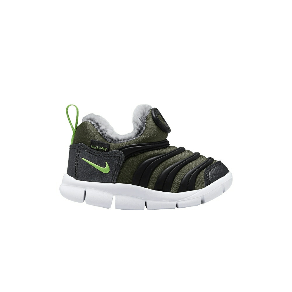 ナイキ ダイナモ フリー カーゴ カーキ 白色 ホワイト 緑 グリーン \u0027CARGO KHAKI\u0027 ベビー NIKE DYNAMO FREE SE TD / CARGO KHAKI WHITE OFF NOIR GREEN