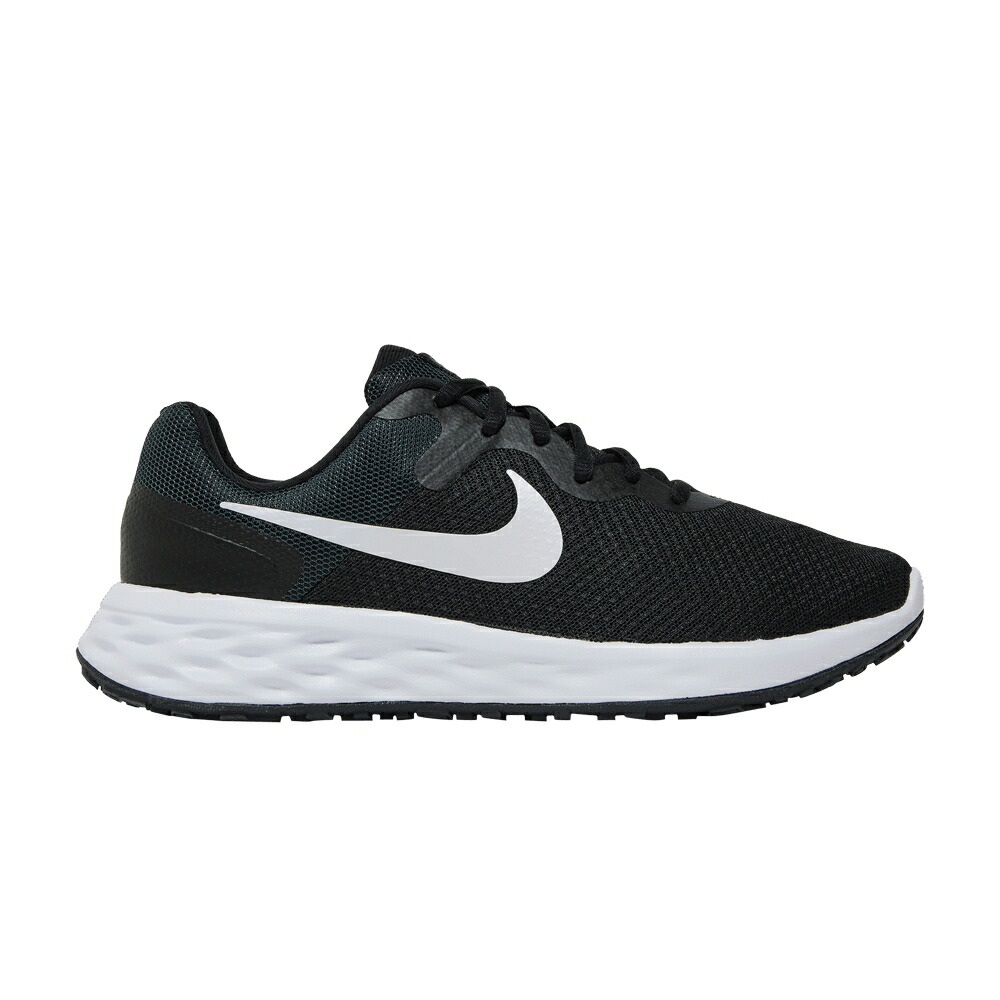 ナイキ レボリューション 黒色 ブラック 灰色 グレー クール BLACK WHITE スニーカー レディース NIKE WMNS REVOLUTION 6 NEXT NATURE / BLACK DARK SMOKE GREY COOL GREY