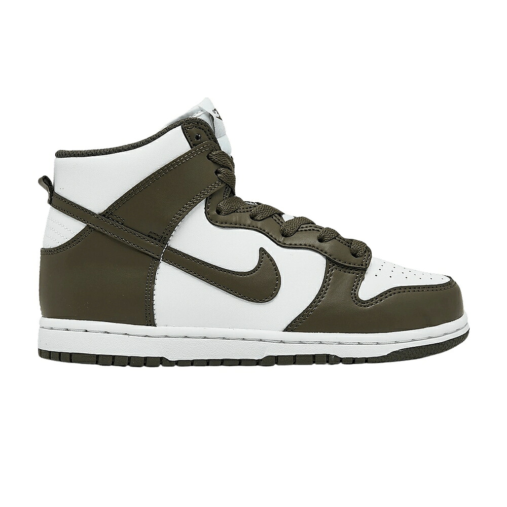 ナイキ ダンク ハイ 白色 ホワイト カーゴ カーキ ダンクハイ 'CARGO KHAKI' ジュニア キッズ NIKE DUNK HIGH PS / WHITE CARGO KHAKI ベビー マタニティ スニーカー|スニケス