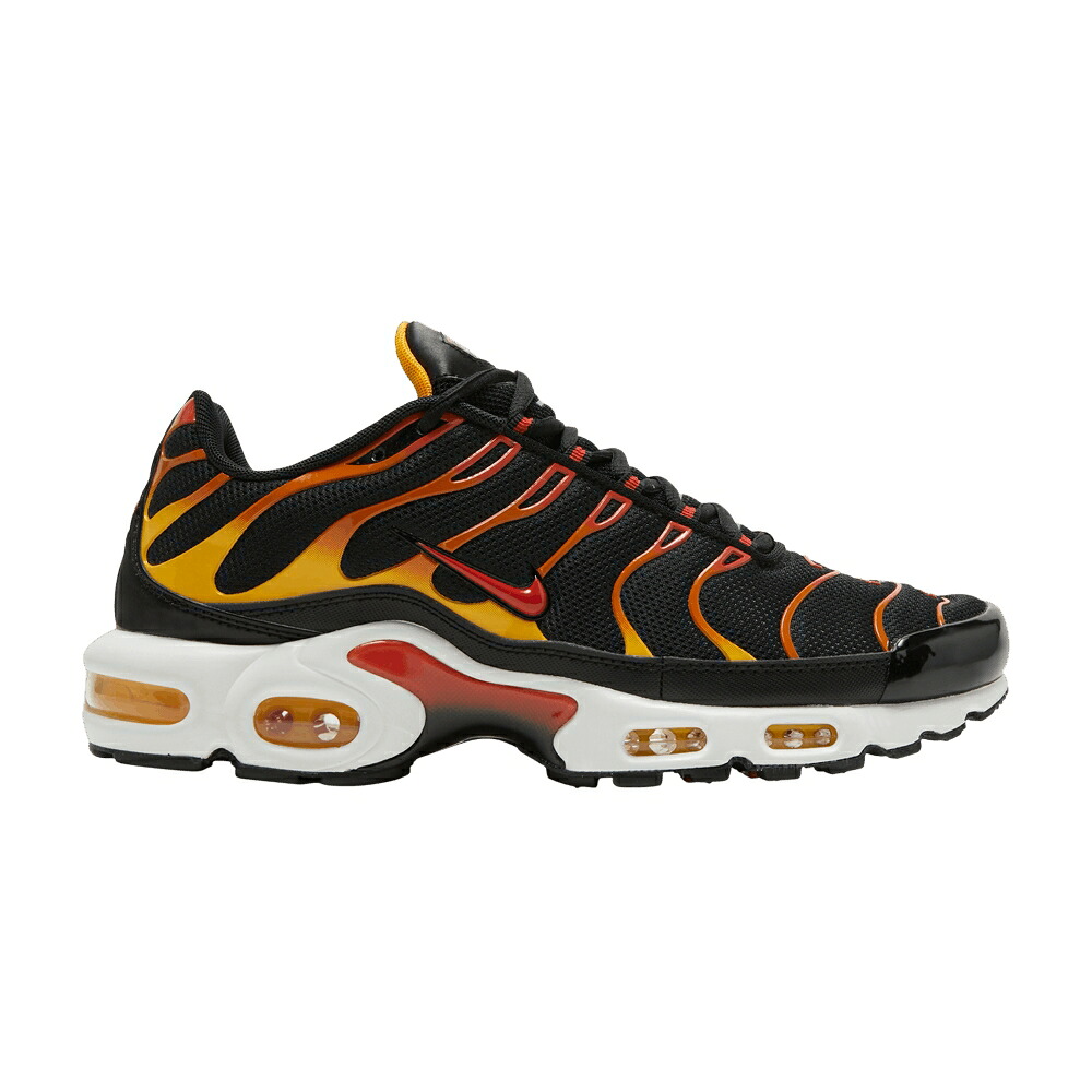 ナイキ マックス 黒色 ブラック エアマックスプラス 'REVERSE SUNSET' スニーカー メンズ NIKE AIR MAX PLUS / BLACK COSMIC CLAY KUMQUAT MYSTIC|スニケス