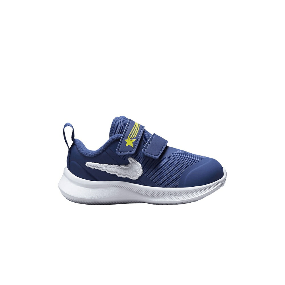 ナイキ ディープ 青み 青色 黄味がかった 黄色 \u0027DREAM\u0027 もの言う花 NIKE STAR RUNNER TD / DEEP ROYAL BLUE ALUMINUM YELLOW