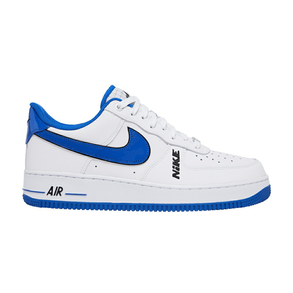 ナイキ ゲーム 白色 ホワイト 黒色 ブラック エアフォース 'WHITE ゲームロイヤル 青 ブルー' ブルー スニーカー メンズ NIKE AIR FORCE 1 LV8 GAME ROYAL' / WHITE BLACK GAME ROYAL WHITE