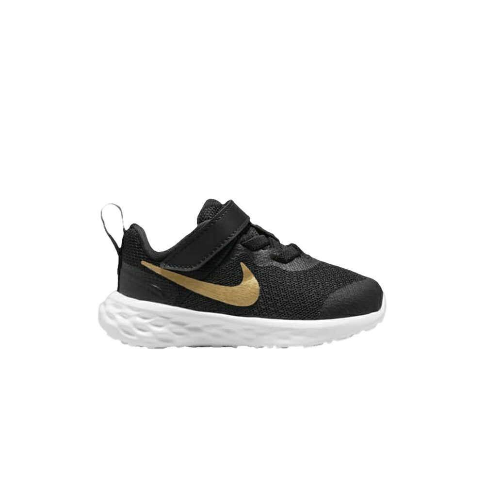 ナイキ 大変革 黒いこと 黒いこと 白いこと 白いこと ゴールド \u0027BLACK GOLD\u0027 もの言う花 NIKE REVOLUTION 6 TD METALLIC / BLACK WHITE METALLIC GOLD