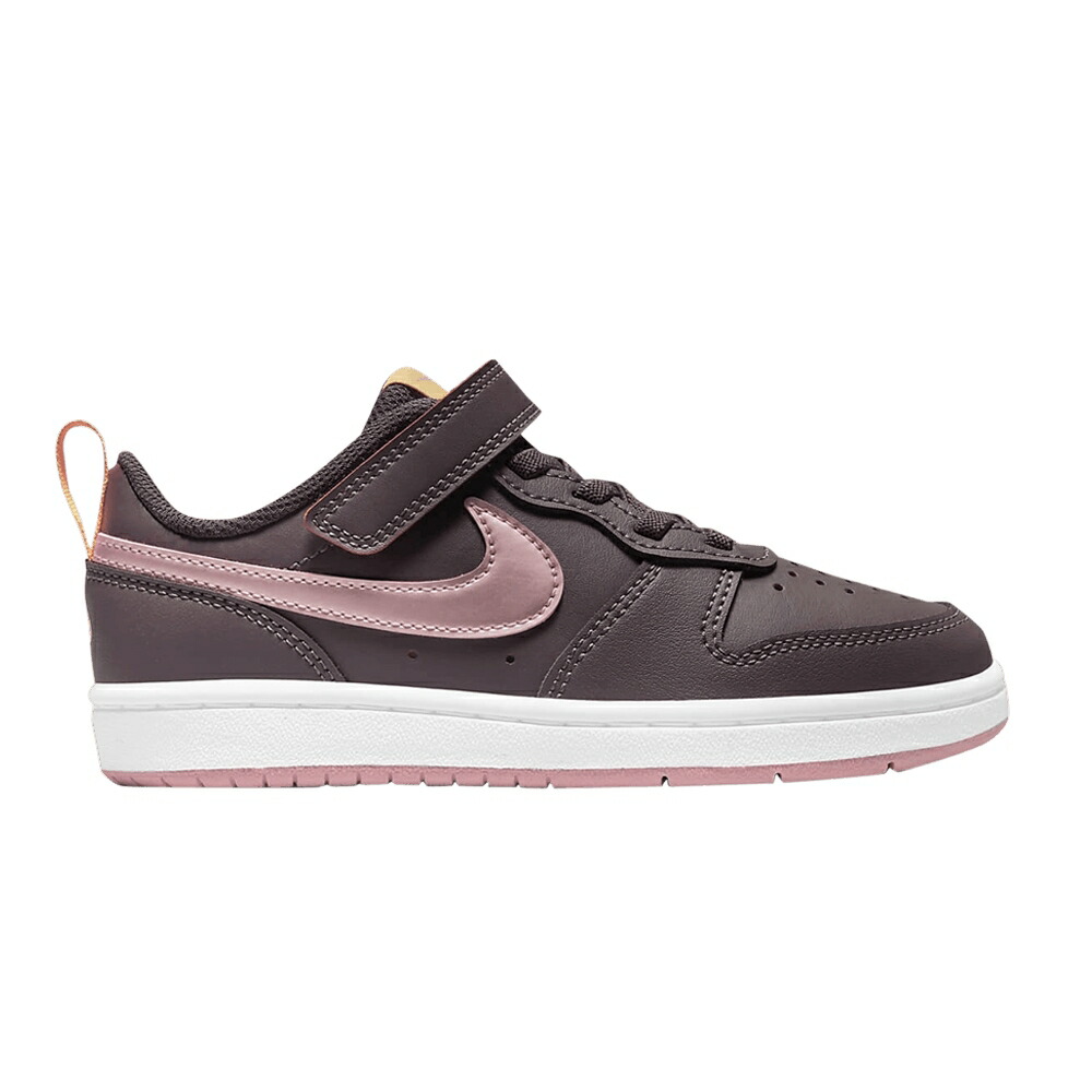 ナイキ コート 紫 バイオレット ピンク コートバーロウ 'VIOLET ORE' ジュニア キッズ NIKE COURT BOROUGH LOW 2 PS / VIOLET ORE MELON TINT PINK GLAZE ベビー マタニティ スニーカー|スニケス