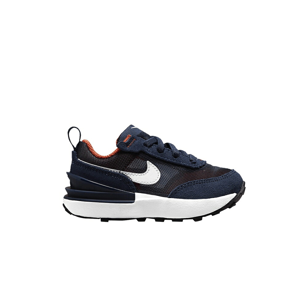 ナイキ ワーヘル 紺色 米国海軍 橙 オレンジ色 \u0027MIDNIGHT NAVY\u0027 もの言う花 NIKE WAFFLE ONE TD / MIDNIGHT NAVY ORANGE MELON TINT