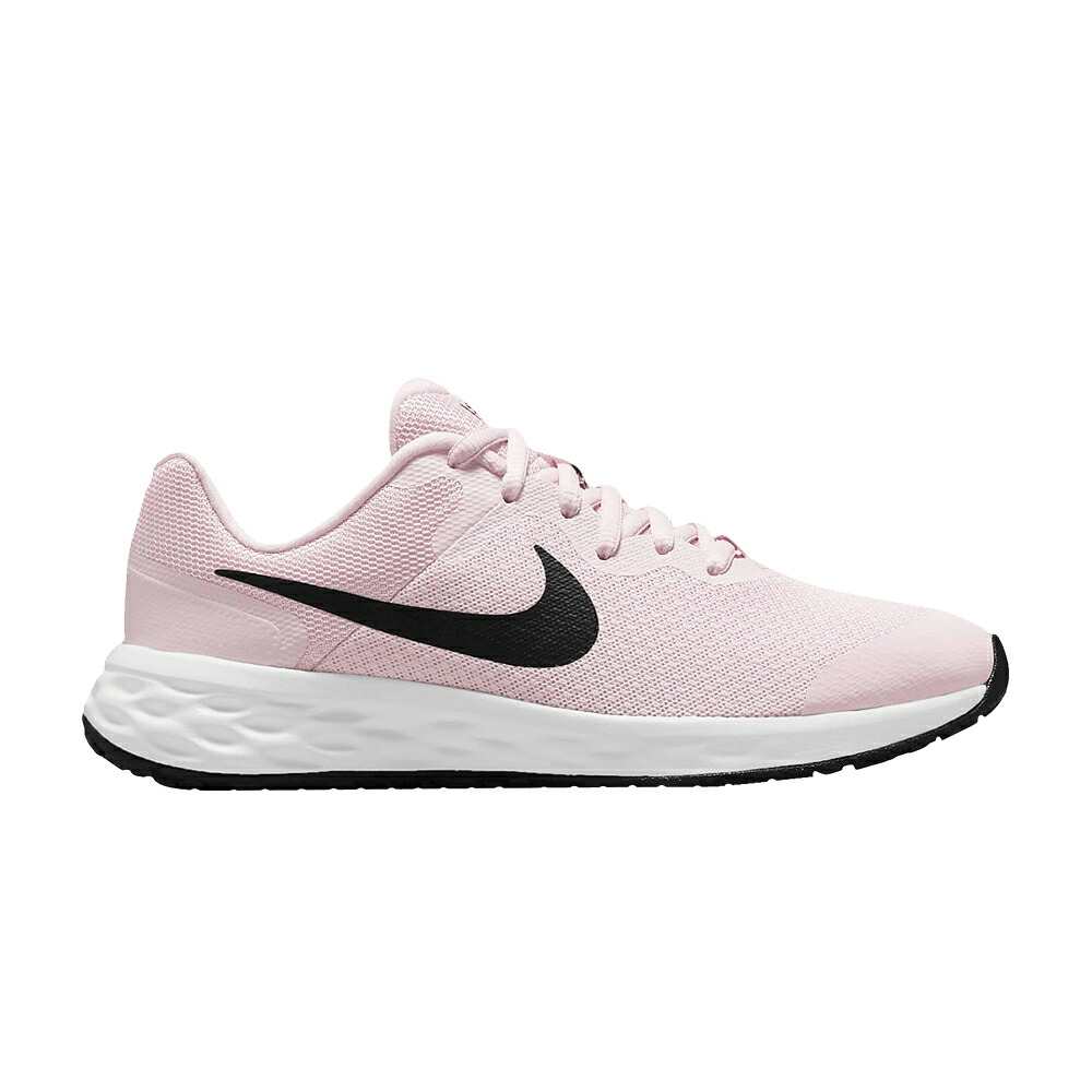 ナイキ 大変革 サクラ色 黒いこと 黒いこと \u0027PINK FOAM\u0027 御坊っちゃん キッズ NIKE REVOLUTION 6 GS / PINK FOAM BLACK もの言う花 マタニティ スニーカー