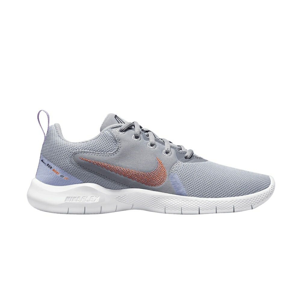 ナイキ エクスペリエンス ラン 灰色 グレー 'LILAC ORANGE' スニーカー レディース NIKE WMNS FLEX EXPERIENCE RUN 10 ATOMIC / WOLF GREY LILAC GHOST ATOMIC｜スニケス