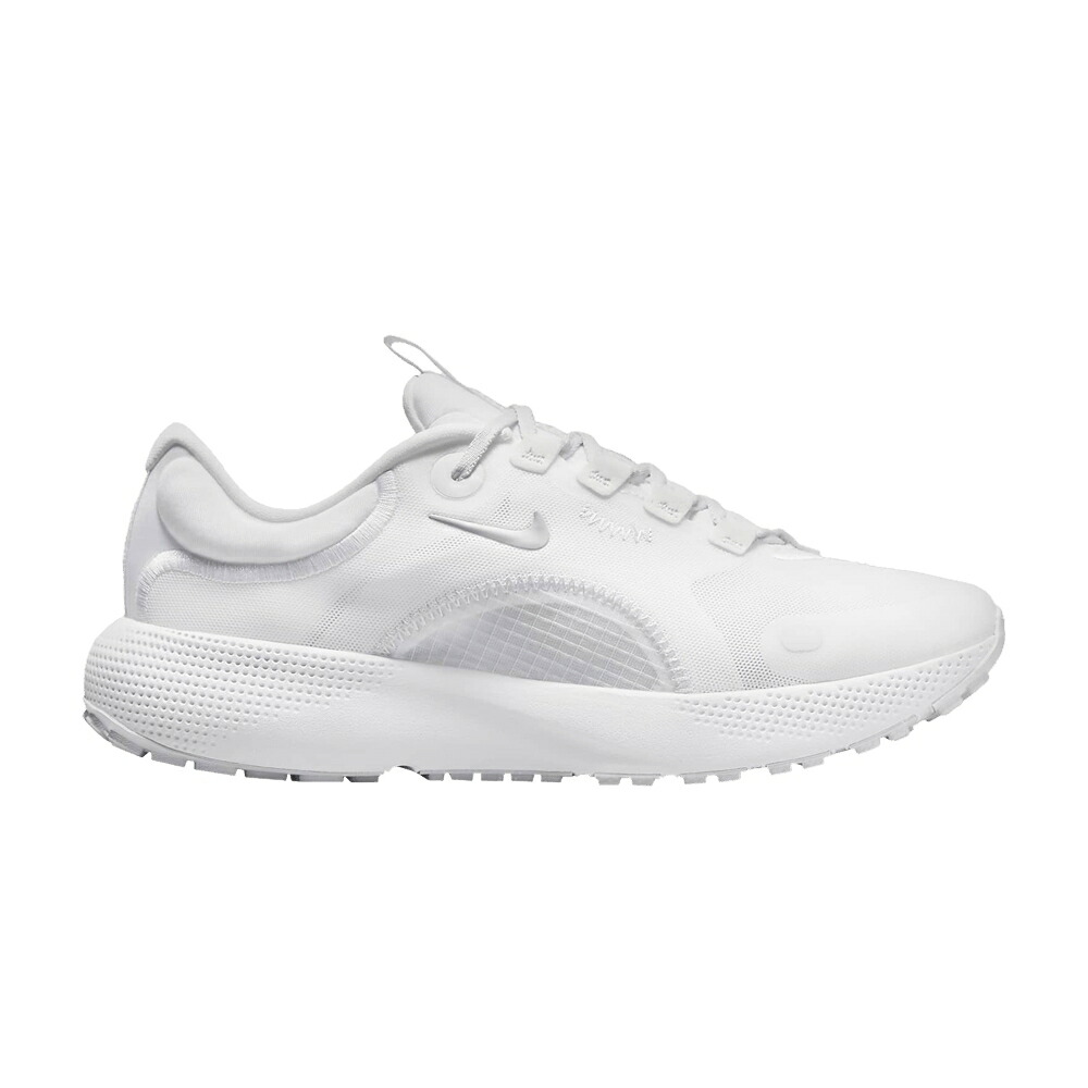 ナイキ リアクト ラン 白色 ホワイト TRIPLE WHITE スニーカー レディース NIKE WMNS REACT ESCAPE RUN / WHITE IRIS WHISPER METALLIC