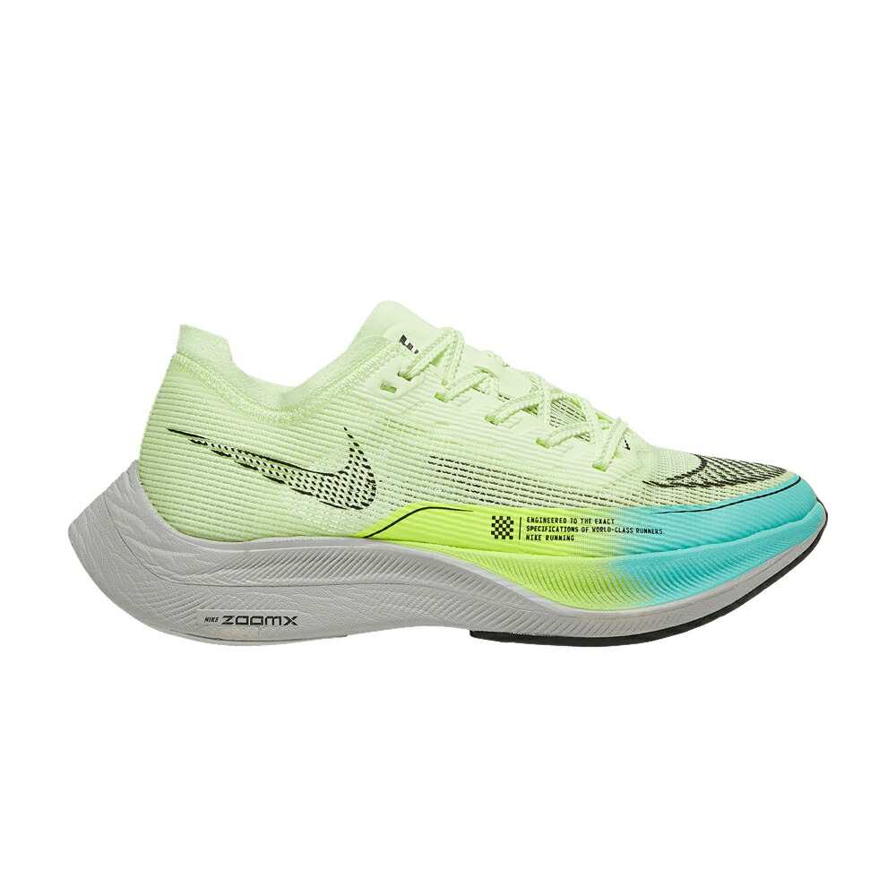 ナイキ ダイナミック NEXT% FAST PACK スニーカー レディース NIKE WMNS ZOOMX VAPORFLY 2 / BARELY VOLT DYNAMIC TURQUOISE