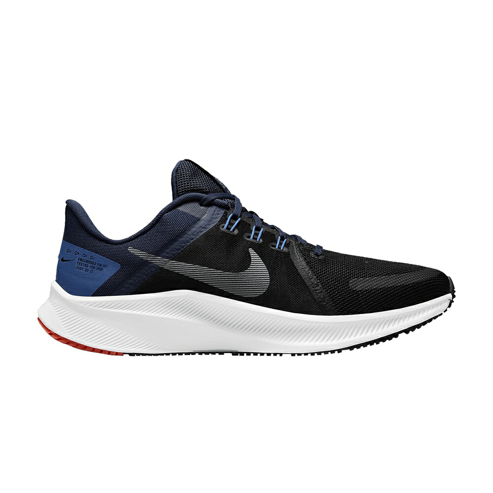 ナイキ 黒いこと 黒いこと 紺色 米国海軍 \u0027BLACK NAVY\u0027 スニーカー メンズ NIKE QUEST 4 MIDNIGHT / BLACK MIDNIGHT NAVY HYPER ROYAL