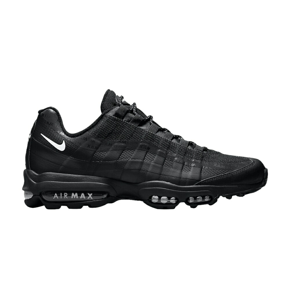 ナイキ マックス ウルトラ 黒色 ブラック 白色 ホワイト エアマックス 'BLACK WHITE' スニーカー メンズ NIKE AIR MAX 95 ULTRA / BLACK WHITE