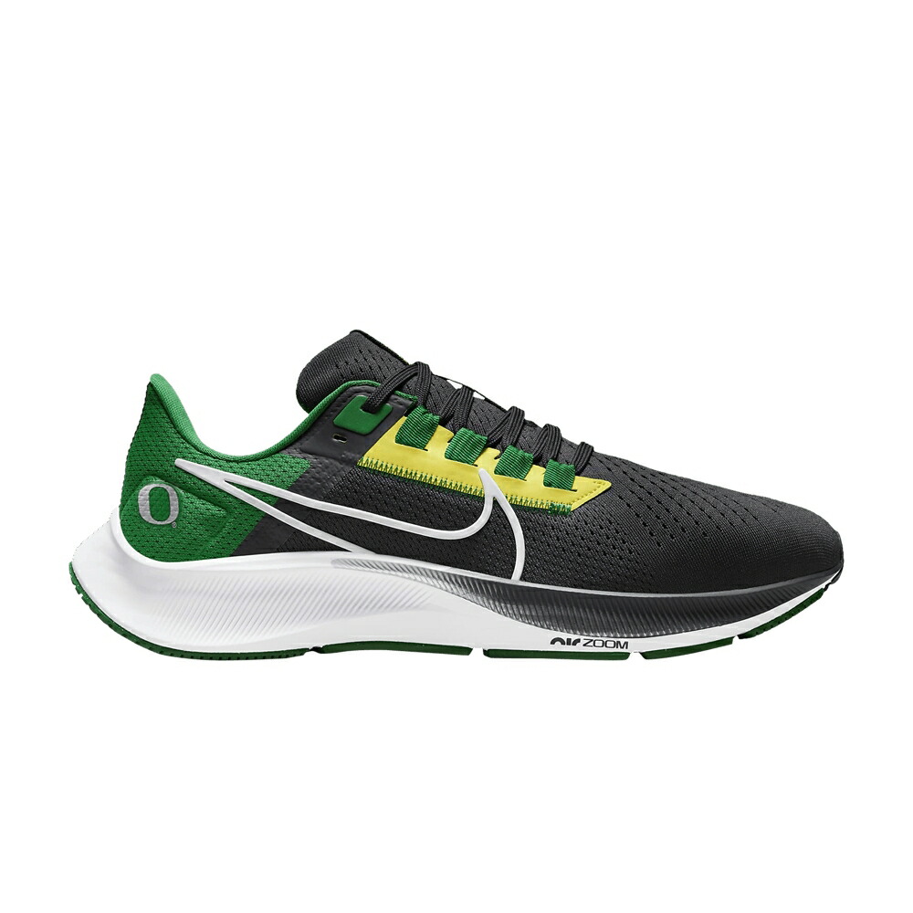 ナイキ ズーム ペガサス 緑 グリーン 黄色 イエロー ズームペガサス 'OREGON' スニーカー メンズ NIKE AIR ZOOM PEGASUS 38 / ANTHRACITE APPLE GREEN YELLOW