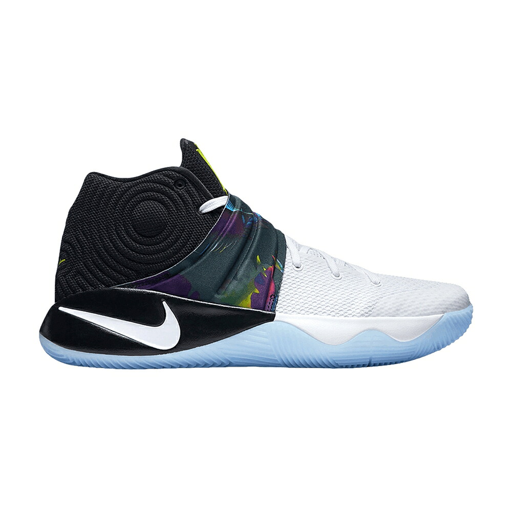ナイキ カイリー 白色 ホワイト 黒色 ブラック 'PARADE' スニーカー メンズ NIKE KYRIE 2 EP / WHITE BLACK VOLT|スニケス