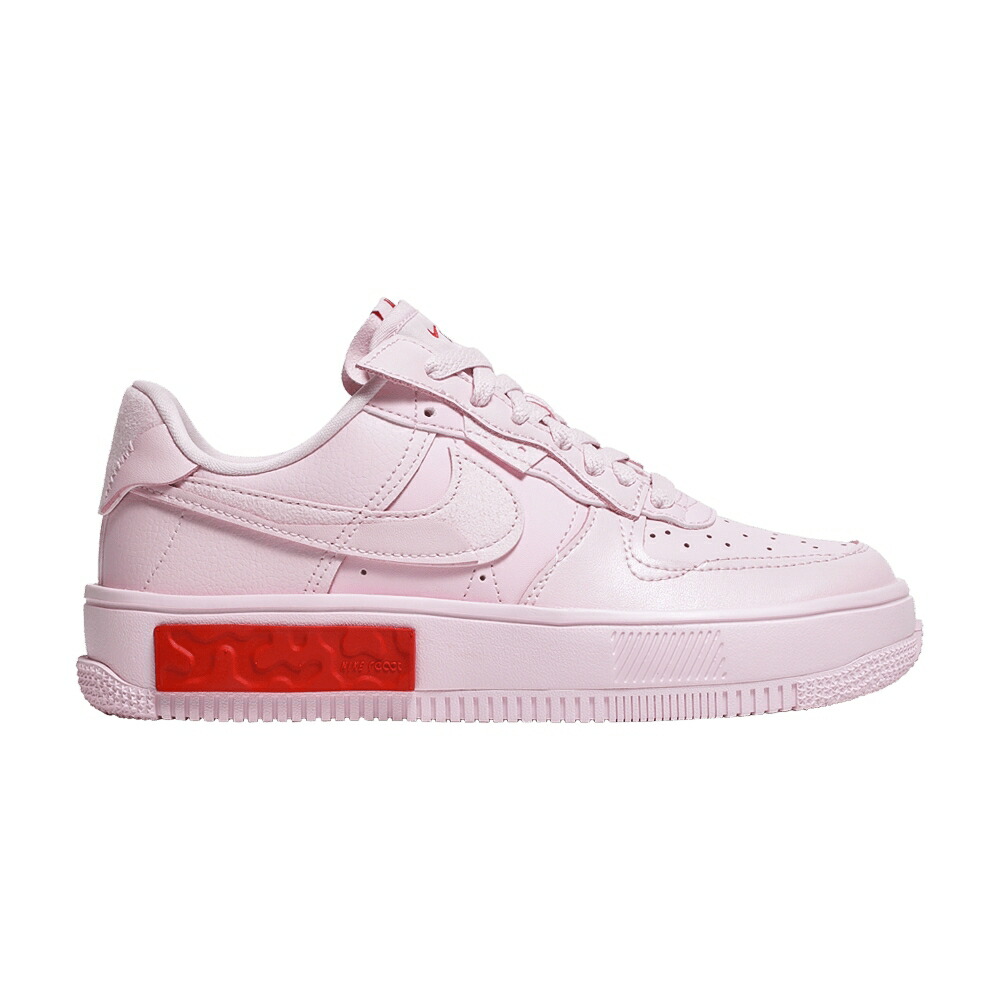 ナイキ ピンク 赤 レッド 黒色 ブラック エアフォース VALENTINE DAY スニーカー レディース NIKE WMNS AIR FORCE 1 FONTANKA / PINK FOAM UNIVERSITY RED BLACK