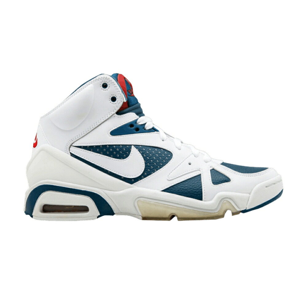 ナイキ フープ 青味 青み 白いこと 白いこと 赤 赤いこと \u0027BLUE FORCE\u0027 スニーカー メンズ NIKE AIR HOOP STRUCTURE LE / BLUE FORCE WHITE VARSITY RED