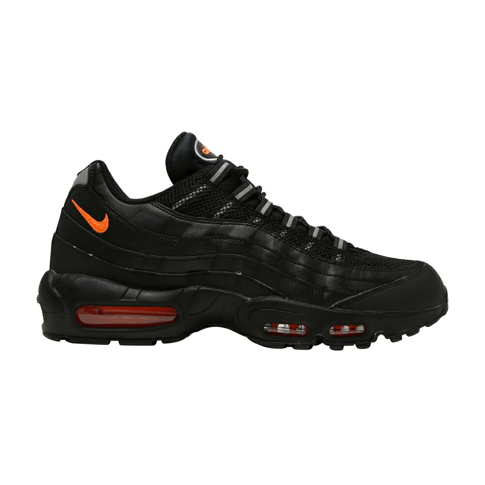ナイキ マックス 黒色 ブラック 橙 オレンジ エアマックス HALLOWEEN スニーカー メンズ NIKE AIR MAX 95 ESSENTIAL / BLACK TOTAL ORANGE REFLECTIVE